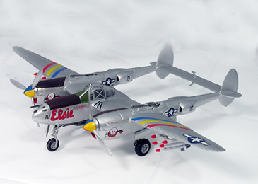 P38 Lighting - Elsie 49th FG Com Col Clay Tice, 1:72, Witty Wings 