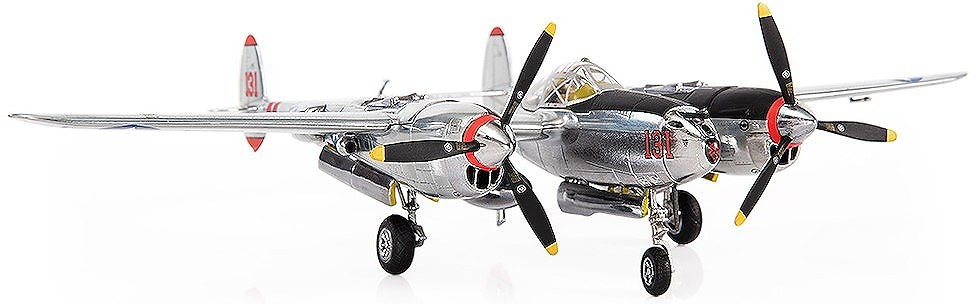 P38J Lighting, Major Thomas McGuire, U.S. Army Air Force, 31st FS, 475th FG, 5th AF, 1944, 1:72, JC Wings JCW-72-P38-002 