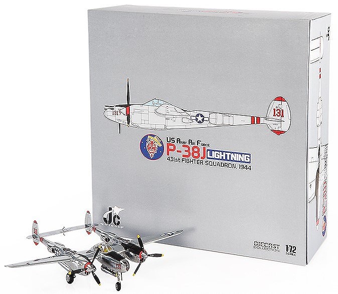 P38J Lighting, Major Thomas McGuire, U.S. Army Air Force, 31st FS, 475th FG, 5th AF, 1944, 1:72, JC Wings JCW-72-P38-002 