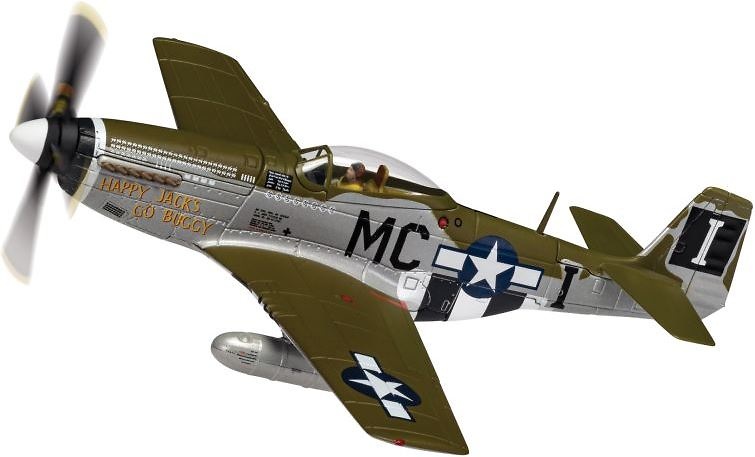 P51D Mustang 44, 13761 MCI, Happy Jacks Go Buggy, Cpt Jack M Ilfrey, 79th FS 20th FG, 1:72, Corgi 