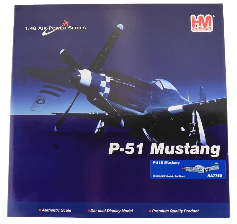 P51D Mustang USAAF 335 FS/4 FG 