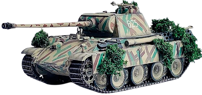 Panther Ausf.G Early Production w/Shrub Camouflage, 1/72, Dragon Armor 