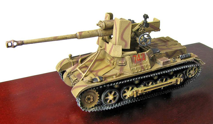 Panzer I, 7.5 cm. Pak 40, Berlin, 1945, 1:72, Panzerstahl 