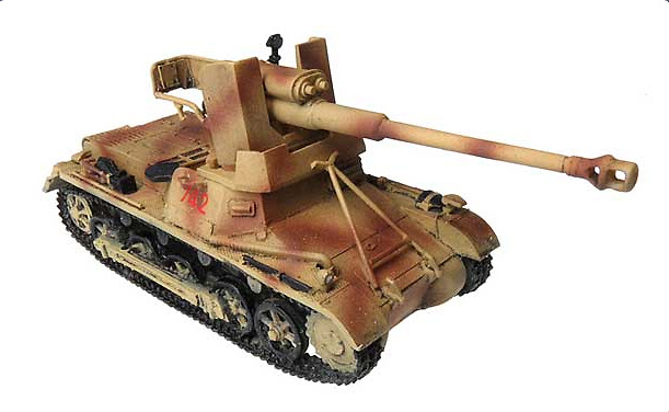 Panzer I, 7.5 cm. Pak 40, Berlin, 1945, 1:72, Panzerstahl 