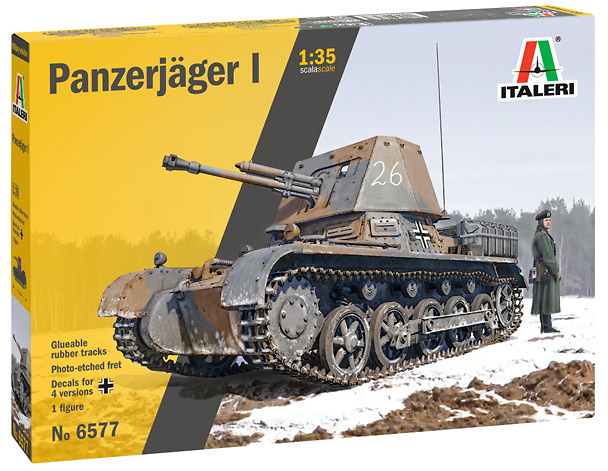 Panzerjäger I, Germany, WWII, 1:35, Italeri 