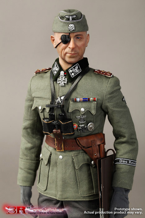 Paul Hausser, WW2 Waffen-SS “Das Reich” Commander, 1:6, 3R 