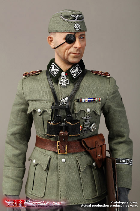 Paul Hausser, WW2 Waffen-SS “Das Reich” Commander, 1:6, 3R 