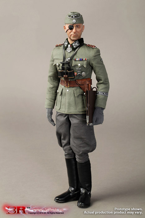 Paul Hausser, WW2 Waffen-SS “Das Reich” Commander, 1:6, 3R 