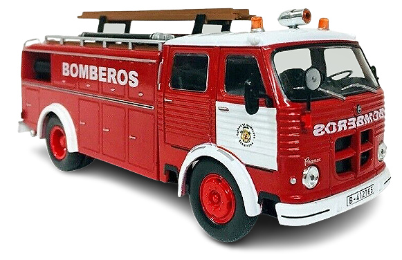 Pegaso Comet 1091/1 Fire Truck, Barcelona, 1963, 1/43, Salvat 