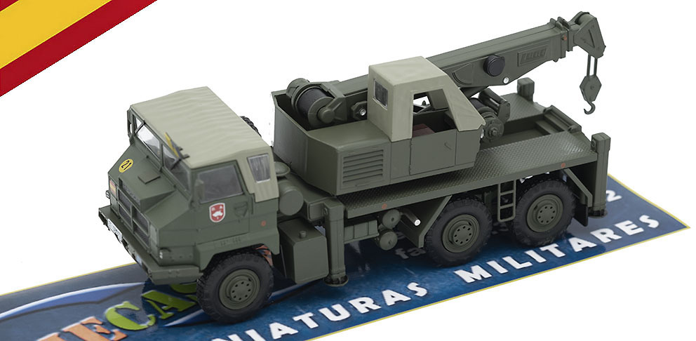 Pegaso Crane Truck 7323, Spanish Army, 1963, 1/43, Salvat 