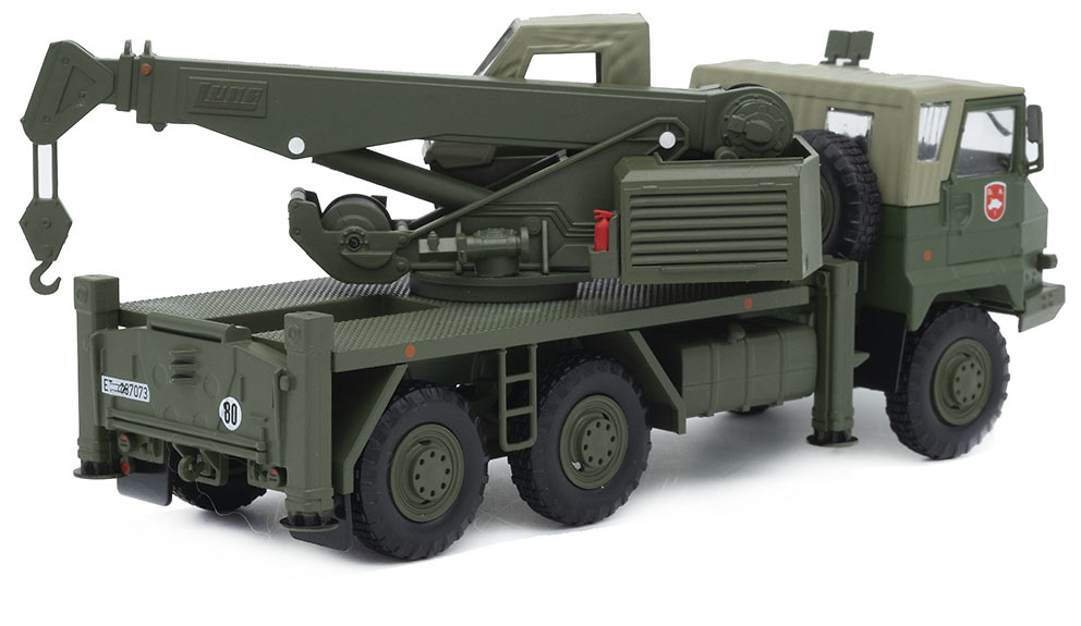 Pegaso Crane Truck 7323, Spanish Army, 1963, 1/43, Salvat 