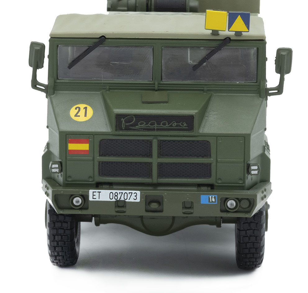 Pegaso Crane Truck 7323, Spanish Army, 1963, 1/43, Salvat 