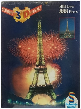 Puzzle 3D, Torre Eiffel, Schmidt Spiele 