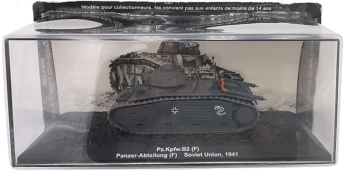 Pz.Kpfw.B2 (F) Panzer-Abteilung (F), Soviet Union, 1941, 1:72, Altaya 