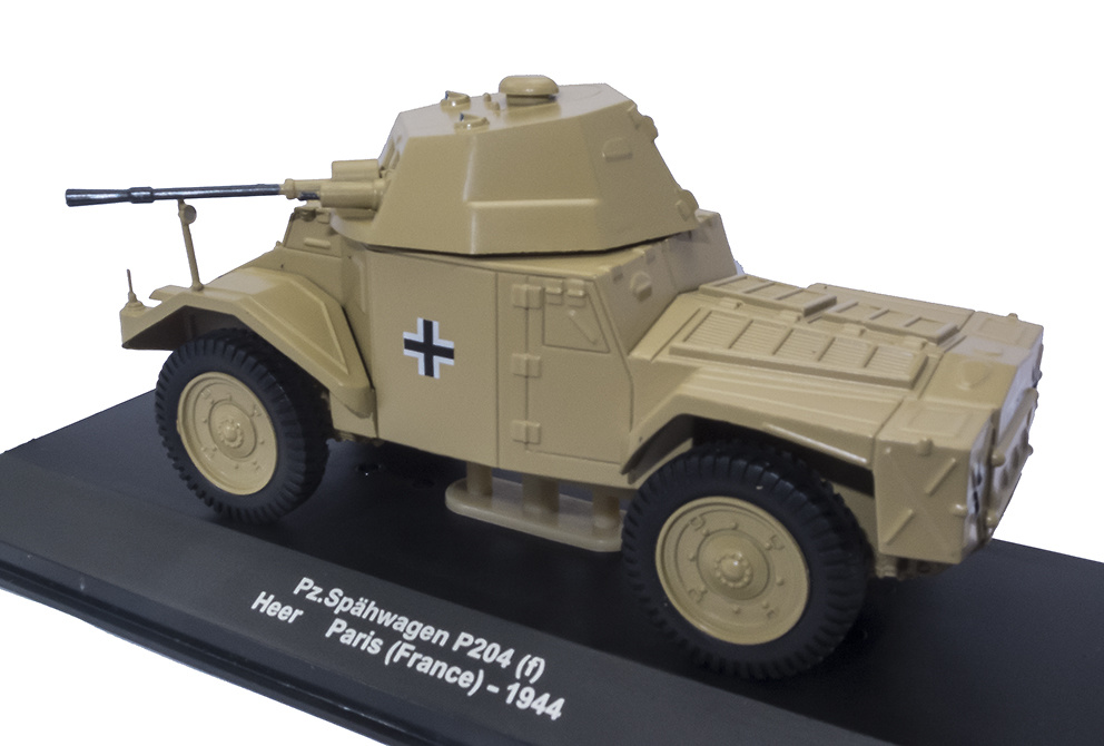 Pz.Spähwagen P204 (f), Heer, París, 1944, 1:43, Atlas 