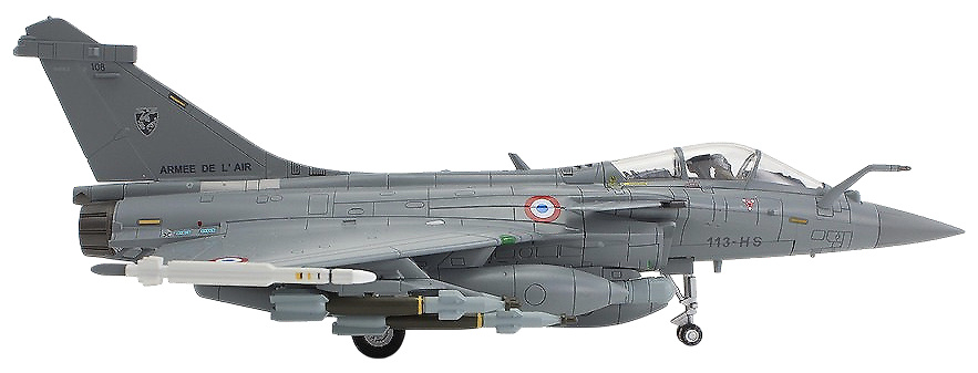 Rafale C, Armee de l'Air EC 1/7 Provence, 113-HS, Kandahar, Afghanistan, 2010, 1:72, Hobby Master 