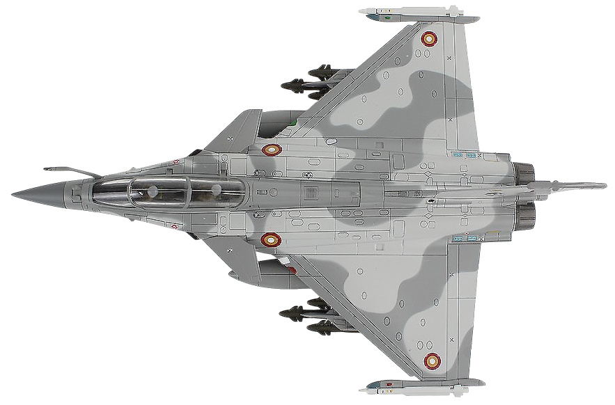 Rafale DQ, QEAF Flying Wing 6 Al Adiyat, QA209, Dukhan/Tamim, Qatar, 2021, 1:72, Hobby Master 