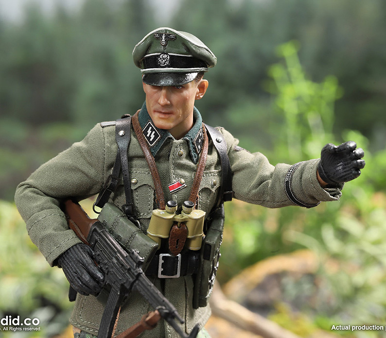 Rainer, German 12th Panzer Division Infantry Lieutenant, World War II, 1:12, Did 