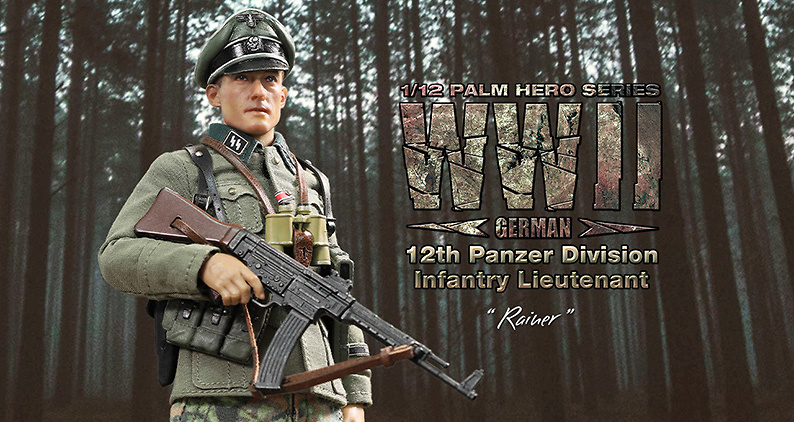 Rainer, German 12th Panzer Division Infantry Lieutenant, World War II, 1:12, Did 