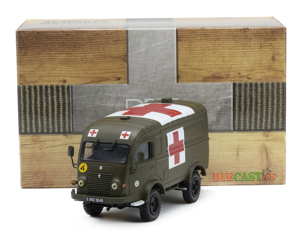 Renault R2087 medical van, France, 1952/1969, 1:43, Ixo 