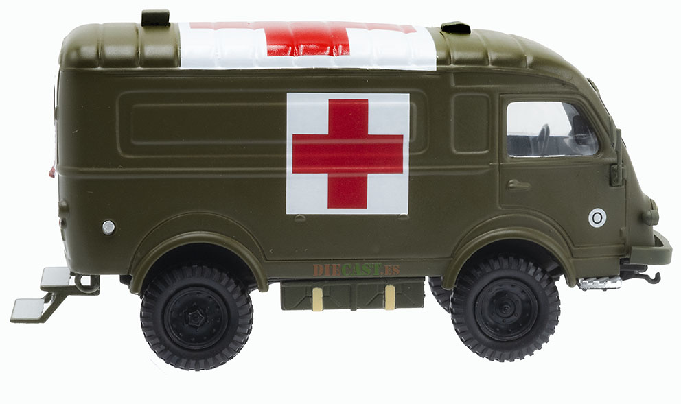 Renault R2087 medical van, France, 1952/1969, 1:43, Ixo 