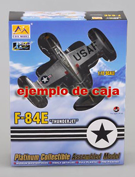 Republic F-84E-25, 8th Fighter Bomber Squadron, Lt. Donald James, 1:72, Easy Model 