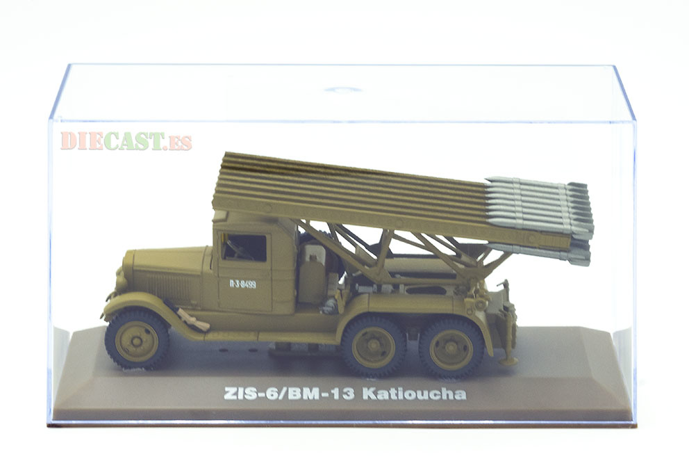 Rocket launcher truck ZIS-6/BM-13 Katioucha, URSS, 1:43, Atlas 