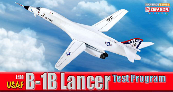 Rockwell B-1B Lancer, USAF Test Program, 1:400, Dragon Wings 