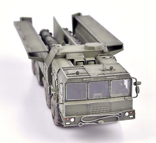 Russian 9K720 Iskander-k cruise missile MZKT chassis, 1:72, Modelcollect 