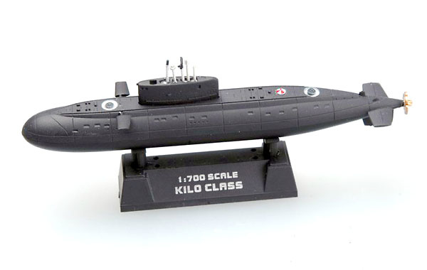 Russian Kilo Class submarine, 1:700, Easy Model 