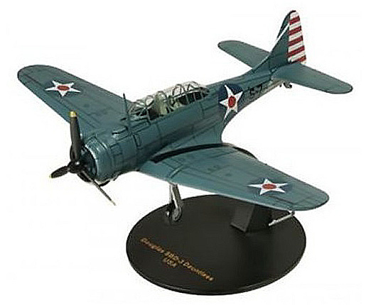 SBD-3 Dauntless, Mariana Islands, 1942, 1:72, Altaya 