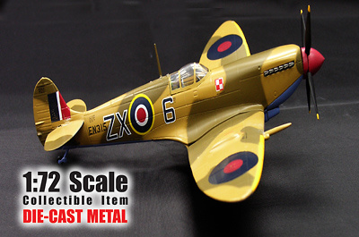 SPITFIRE MK.IX, RAF 145Sqn, Desert Camo ZX-6 / EN315, 1943, 1:72, Witty Wings 