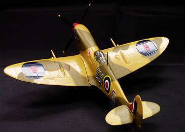 SPITFIRE MK.IX, RAF 145Sqn, Desert Camo ZX-6 / EN315, 1943, 1:72, Witty Wings 