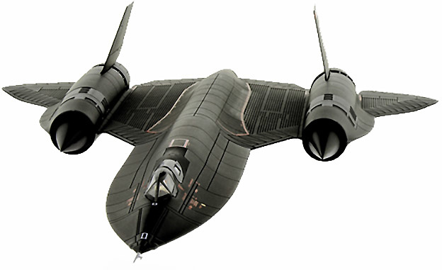 SR-71A Blackbird, USAF 9th RW Det.2, #61-7971, Edwards AFB, CA, 1997, 1:72,  Century Wings