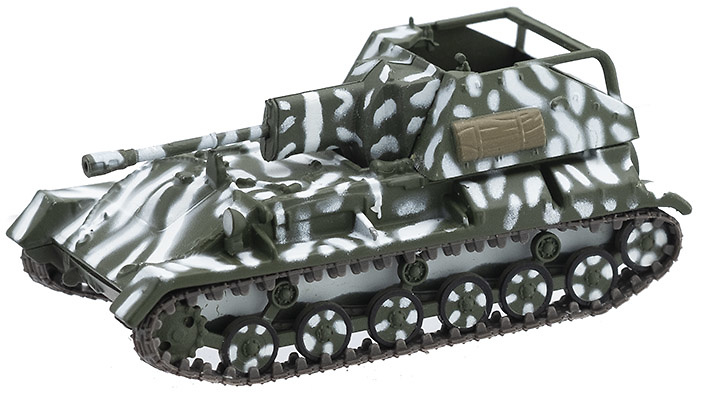 SU-76M, Soviet 2nd Army, Eastern Front, 1945, 1:72, DeAgostini 