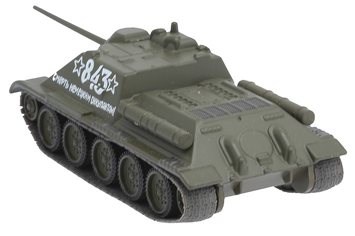 SU-85, with the inscription 