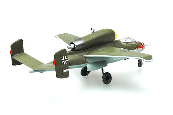 Salamander He.162A-2 (W,Br,120074) 3./jg1, May, 1945, 1:72, Easy Model 