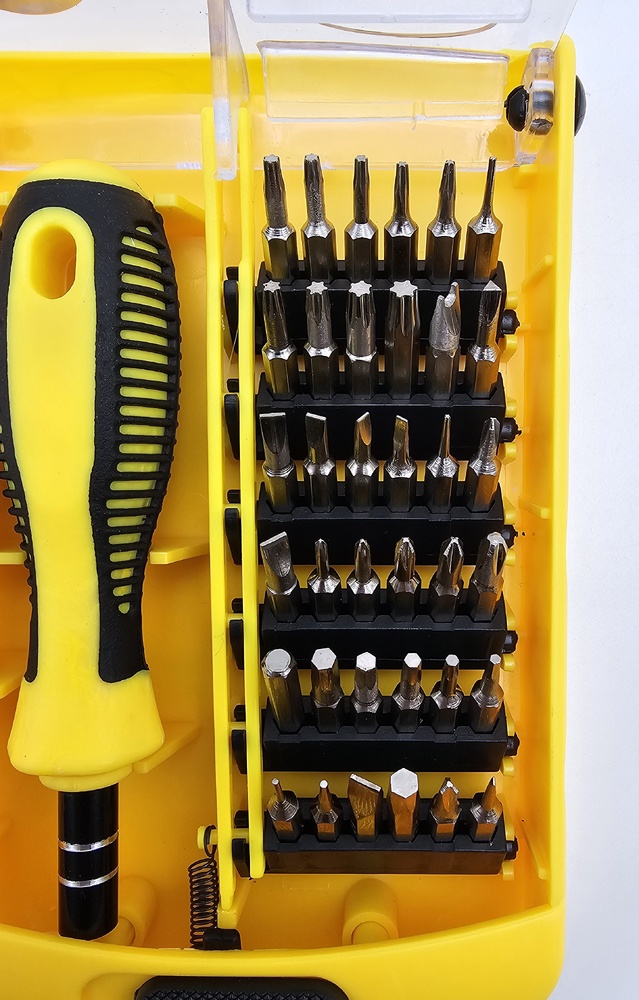 Screwdriver and 36 heads, Salvat 