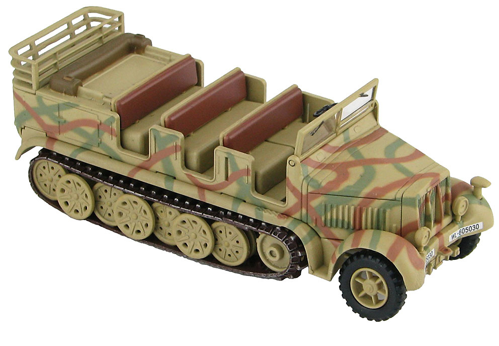 Sd. Kfz. 7 German 8 Ton Half Track, WL605030, WW2, 1:72, Hobby Master 