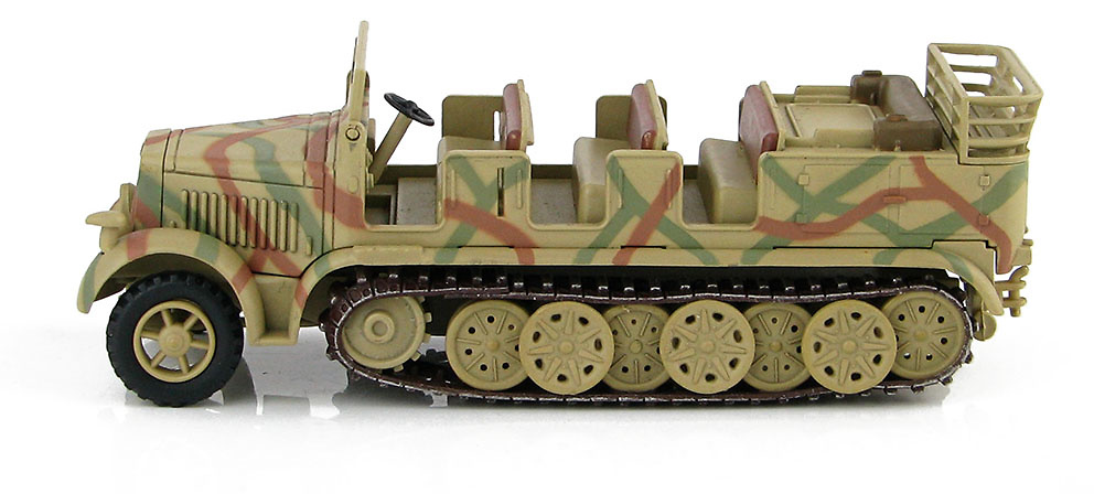 Sd. Kfz. 7 German 8 Ton Half Track, WL605030, WW2, 1:72, Hobby Master 