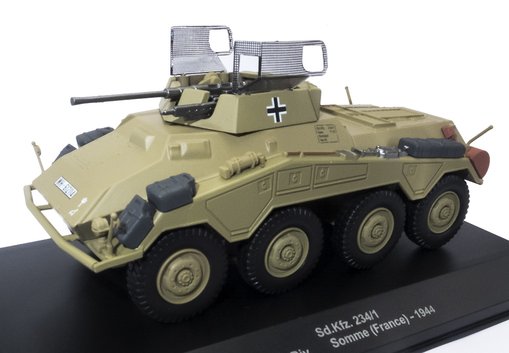 Sd.Kfz.234/1, 2. Pz.Div., Somme, France, 1944, 1:43, Atlas 