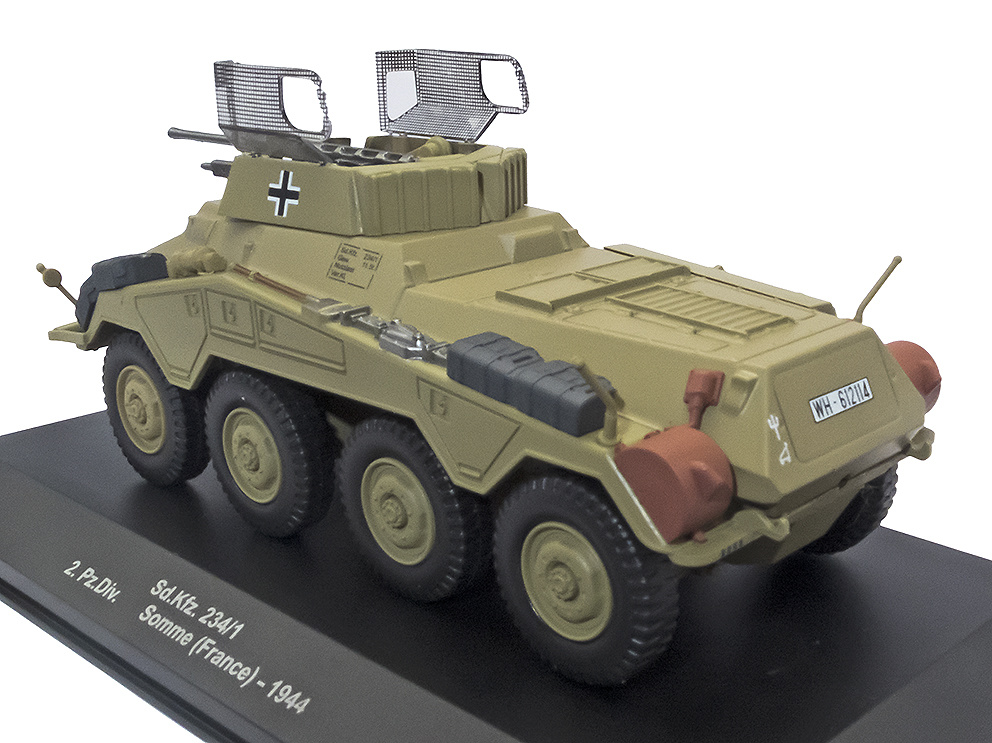 Sd.Kfz.234/1, 2. Pz.Div., Somme, France, 1944, 1:43, Atlas 