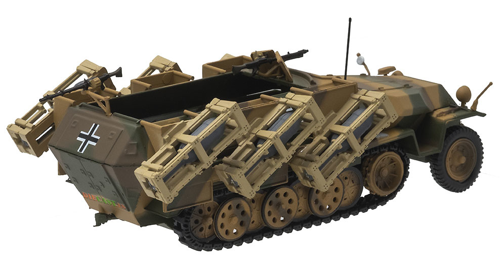 Sd.Kfz.251/1 Ausf.C Wurfrahmen, 1943, 1:43, Atlas 