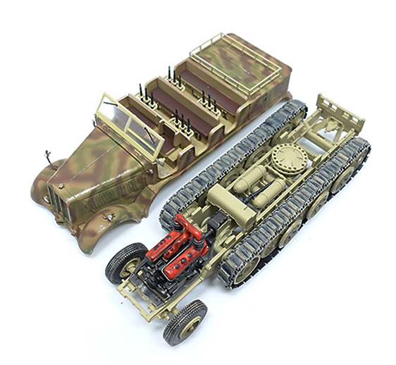 Sd.Kfz.8 Schwerer Zugkraftwagen 12T, 1:72, PMA 