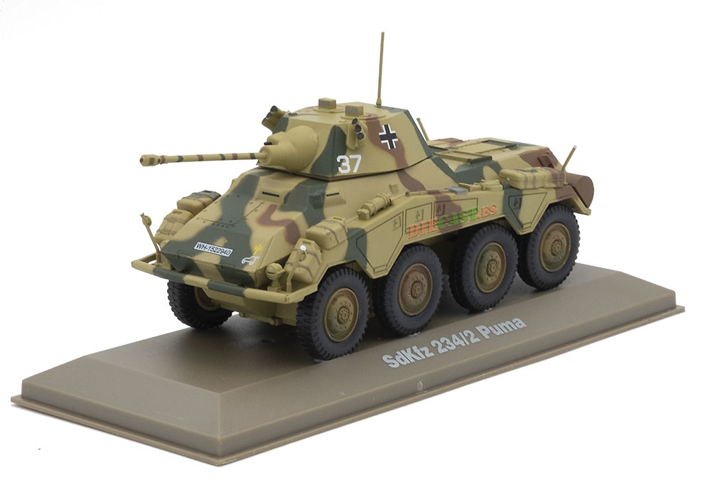 SdKfz 234/2 Puma, Germany, World War II, 1:43, Atlas 