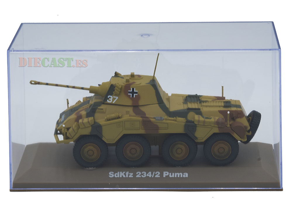 SdKfz 234/2 Puma, Germany, World War II, 1:43, Atlas 