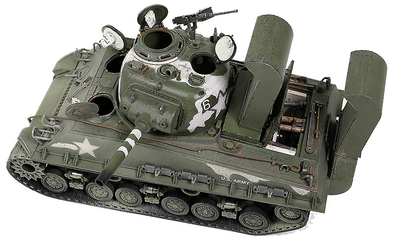 Sherman M4A3 (105) HVSS U.S. 1945 WITH DEEP WADING GEAR, 1:32, Forces of Valor 