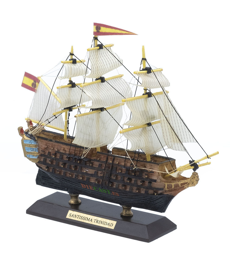 Ship of the line Santísima Trinidad, Spanish Armada, 1769, 1: 500, De Agostini 