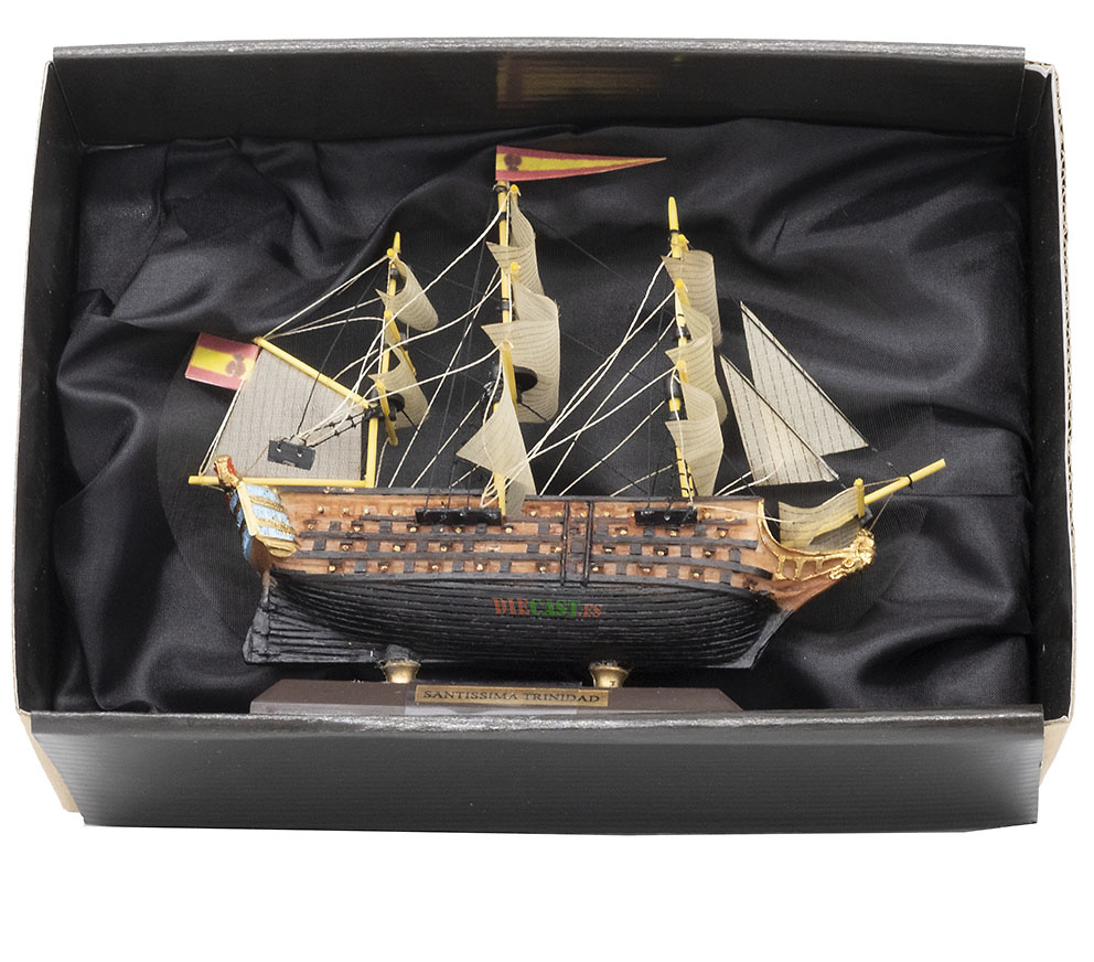 Ship of the line Santísima Trinidad, Spanish Armada, 1769, 1: 500, De Agostini 