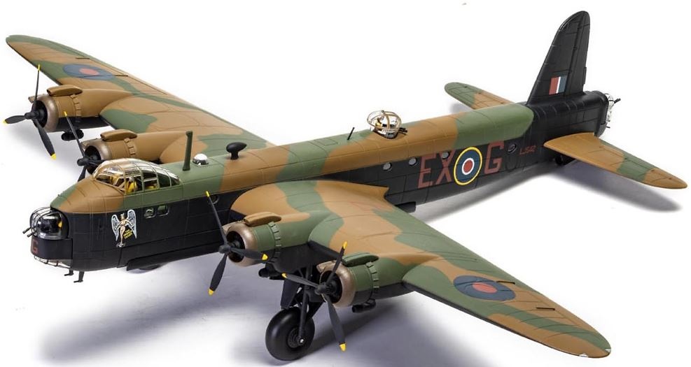 Short Stirling Mk.III LJ542, The Gremlin Teaser, 1:72, Corgi 